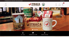Desktop Screenshot of ithacacoffee.com